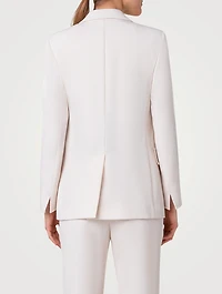 Single-Breasted Wool Blazer