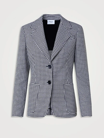Houndstooth Blazer