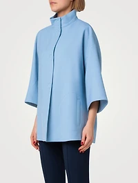 Wool Bell-Sleeve Jacket