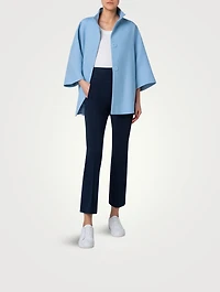Wool Bell-Sleeve Jacket