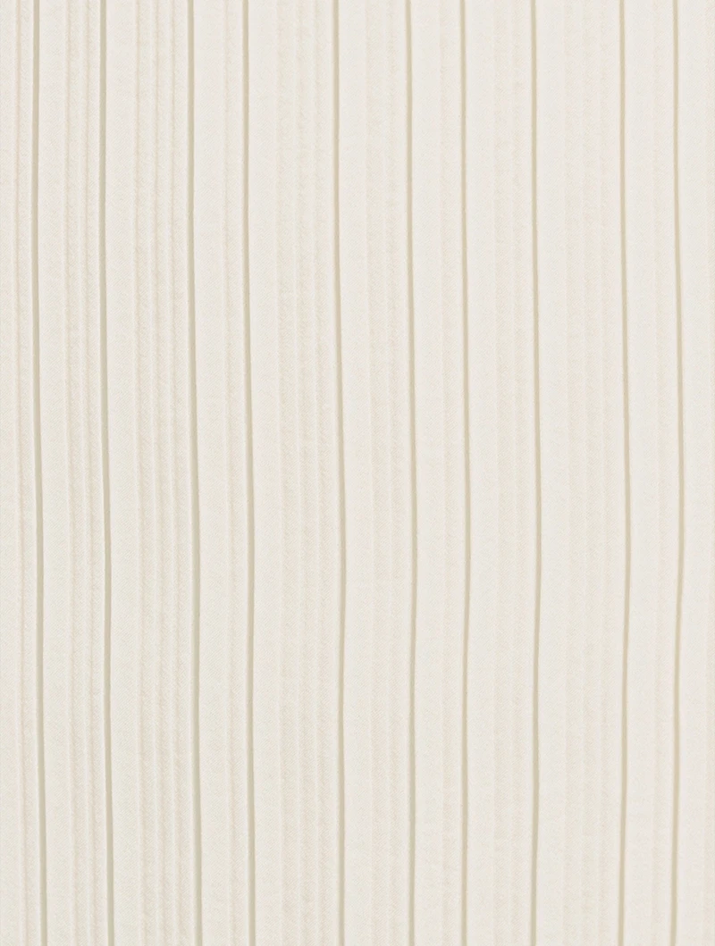 Pleated Satin Pencil Skirt