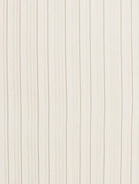 Pleated Satin Pencil Skirt
