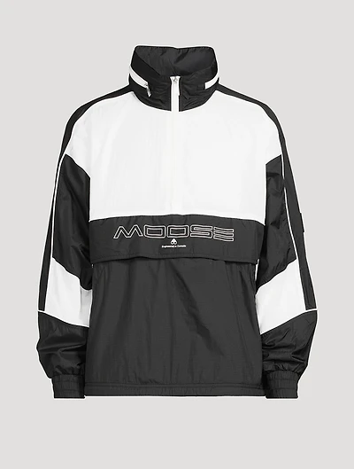 Regis Nylon Pullover Jacket With Hood