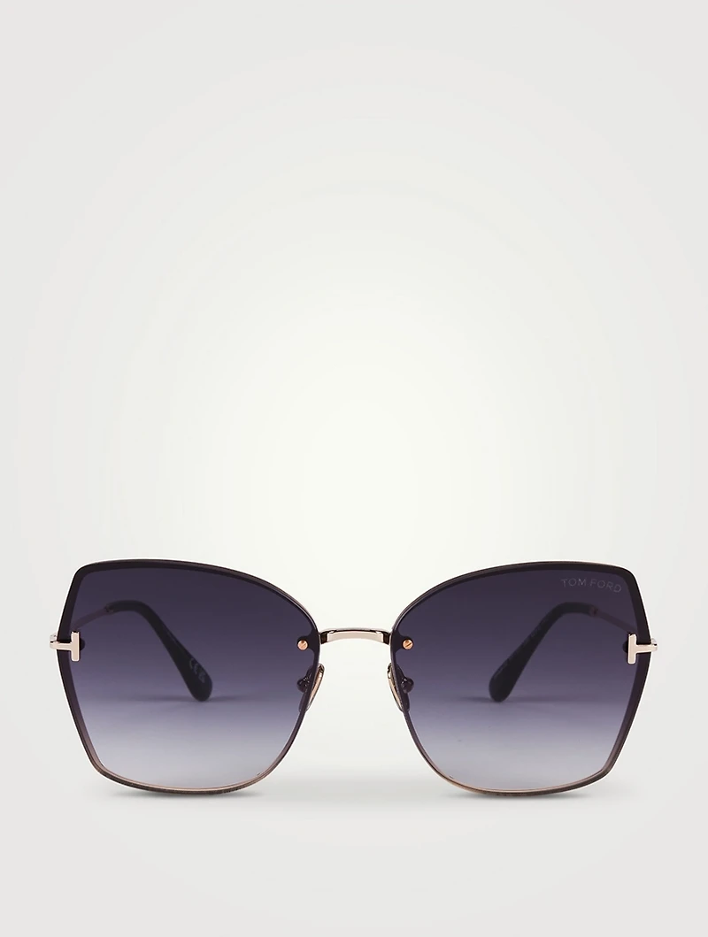 Nickie Square Butterfly Sunglasses
