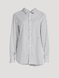 Striped Front Back Classic Shirt