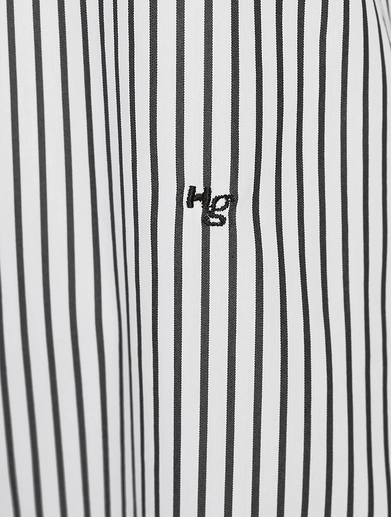 Striped Front Back Classic Shirt