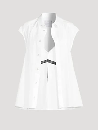 Cotton Poplin Blouse