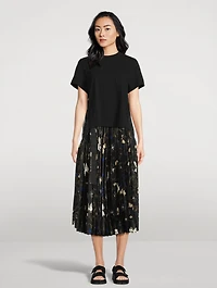 T-Shirt With Pleated Back