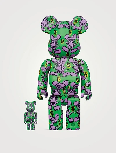 Keith Haring #11 100% & 400% Be@rbrick Set
