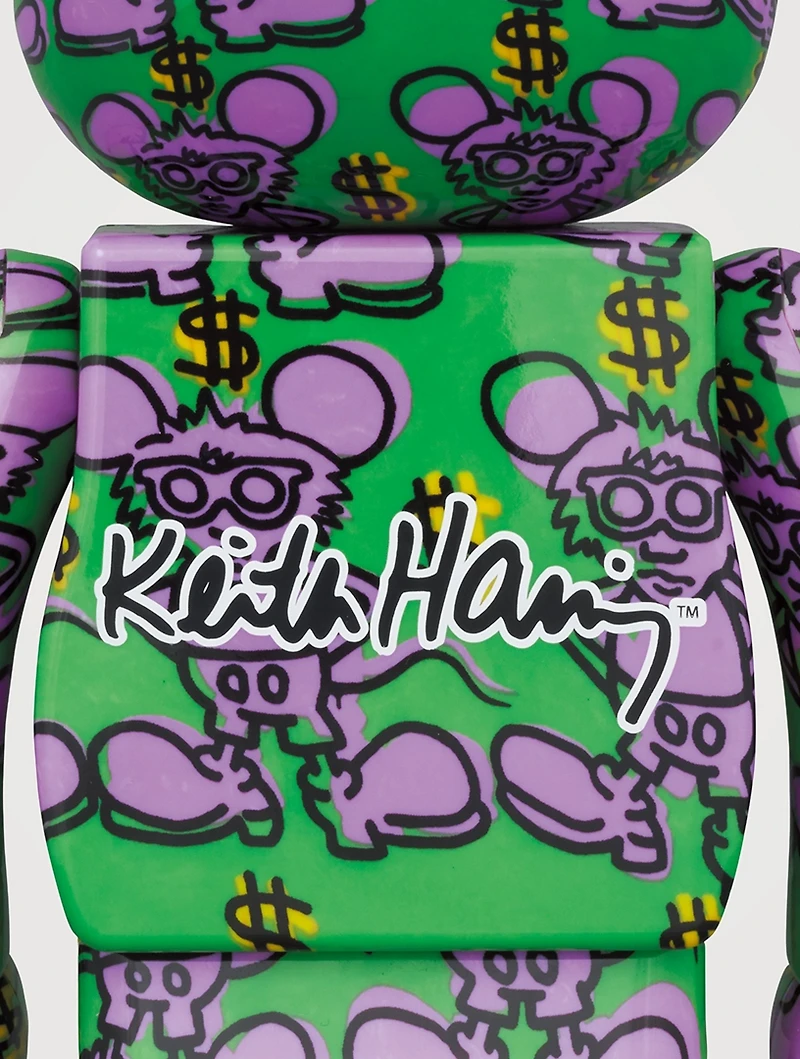 Keith Haring #11 100% & 400% Be@rbrick Set
