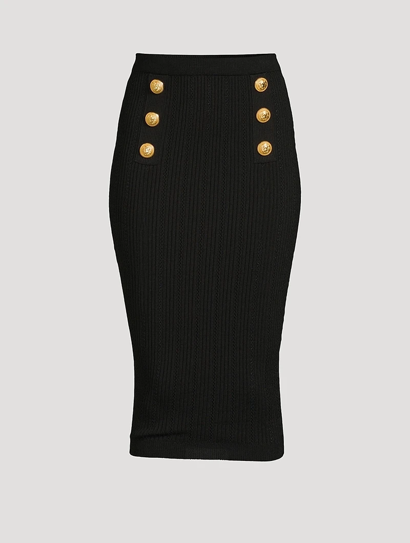 Knit Pencil Skirt