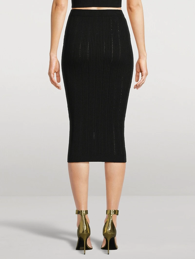 Knit Pencil Skirt