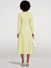 Fara Tweed Midi Dress