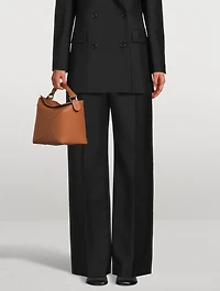 Wide-Leg Trousers