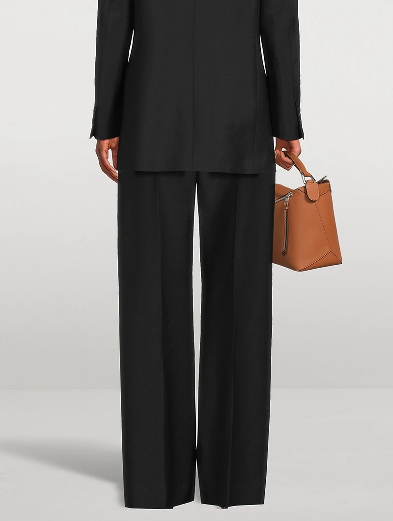 Wide-Leg Trousers