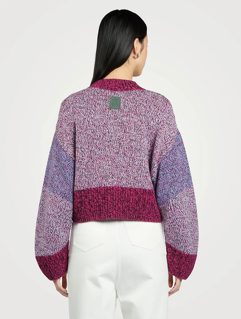 Wool Mouliné Sweater