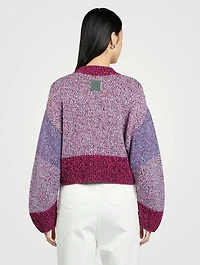 Wool Mouliné Sweater