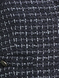 Check Tweed Bouclé Cropped Blazer