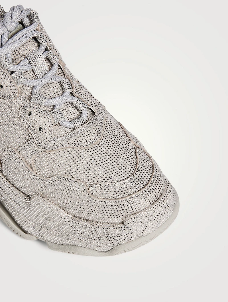 Triple S Crystal Sneakers