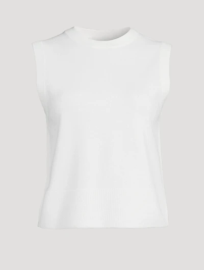 Wool-Blend Sleeveless Top