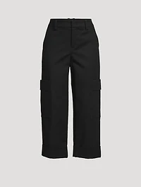 Cropped Utility Trousers