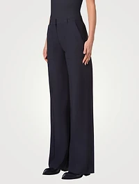 Melin Wool Wide-Leg Trousers