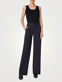 Melin Wool Wide-Leg Trousers