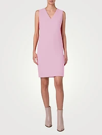 Wool Double-Face Sheath Dress