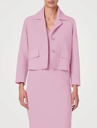 Wes Cropped Wool Jacket
