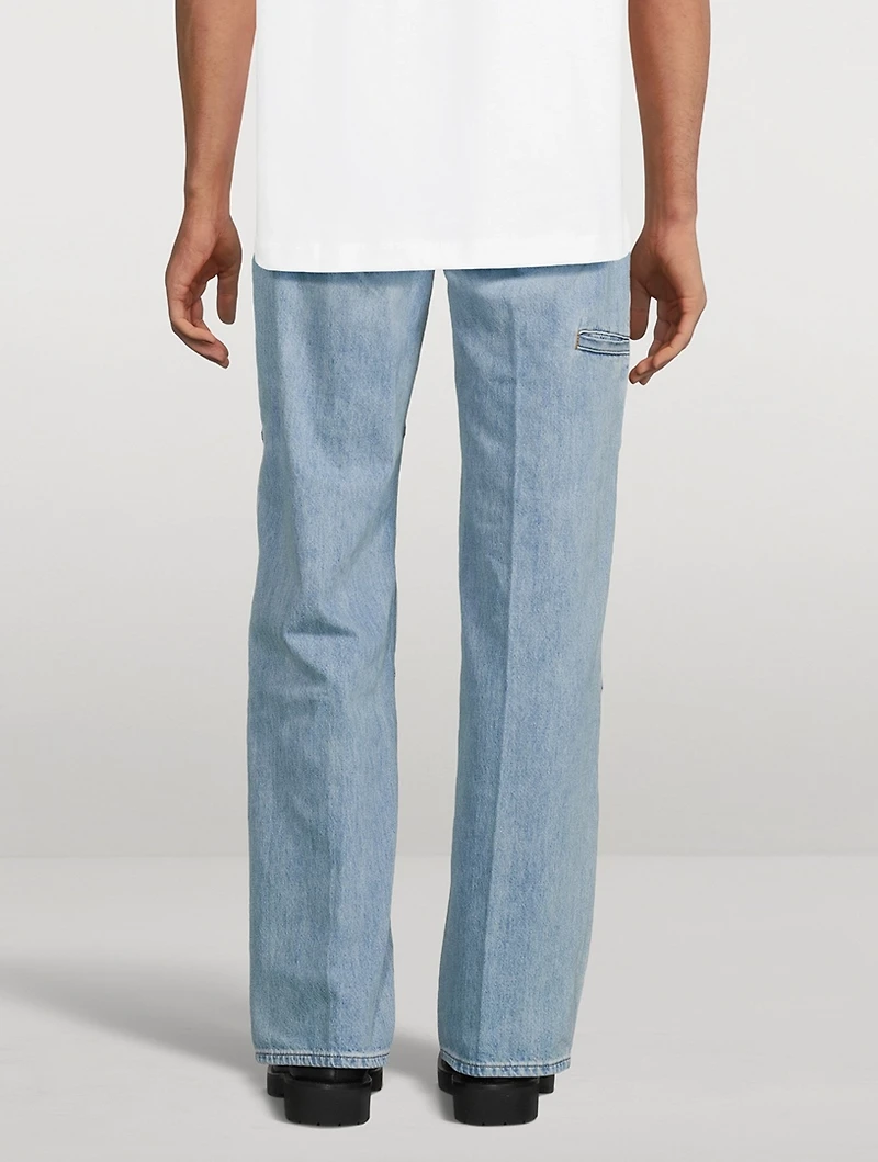 Straight-Leg Carpenter Jeans