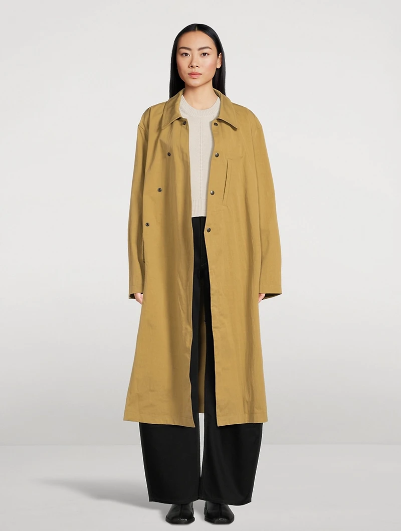 Asymmetric Raincoat