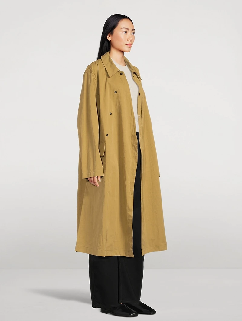 Asymmetric Raincoat