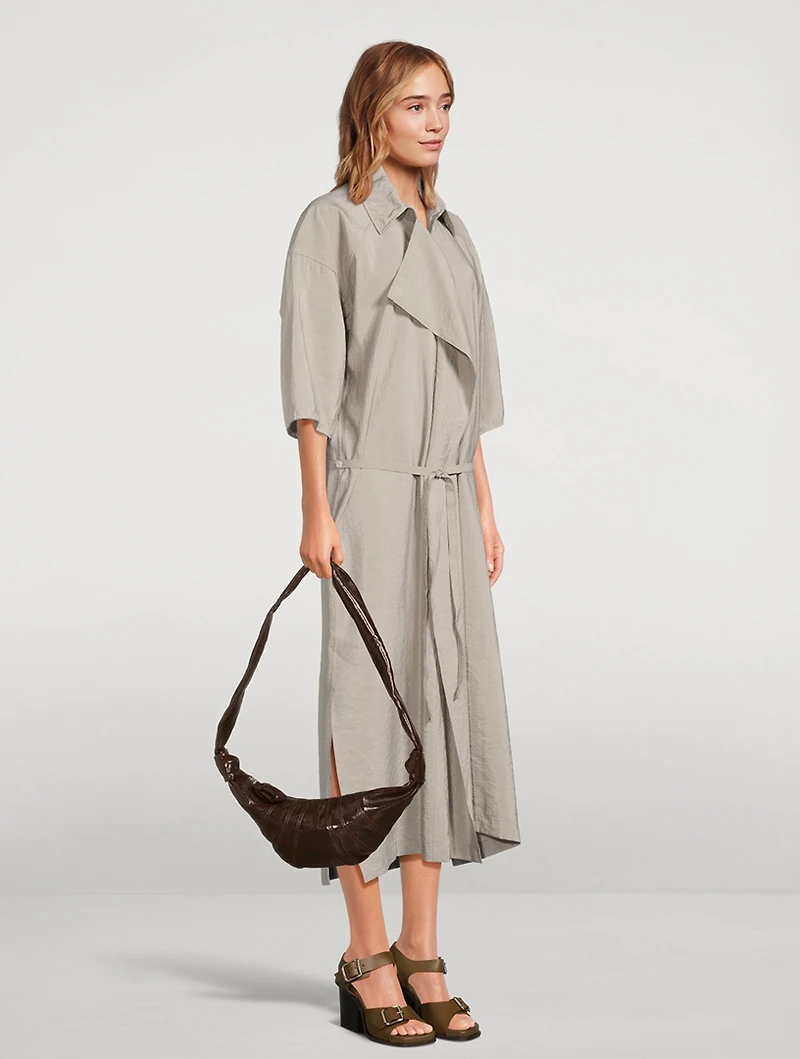 Asymmetric Shirt Dress