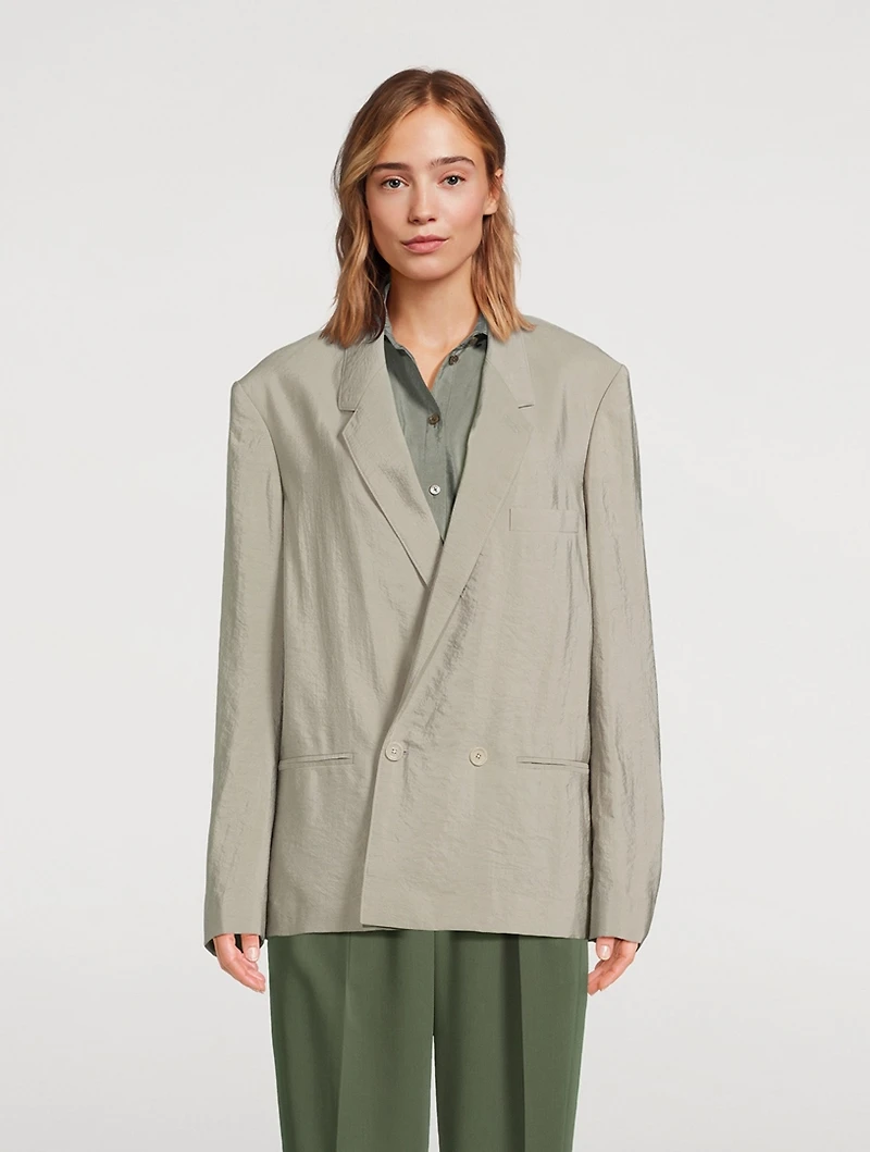 Double-Breasted Blazer
