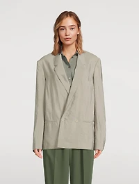 Double-Breasted Blazer