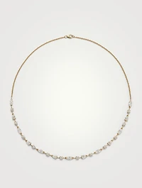 Gemma 18K Gold Diamond Necklace