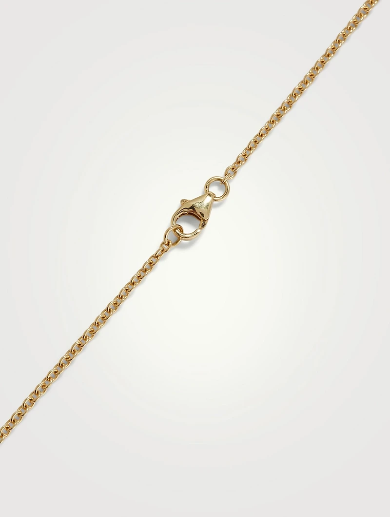 Gemma 18K Gold Diamond Necklace