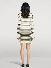 Mailey Stripe Jacquard Knit Dress