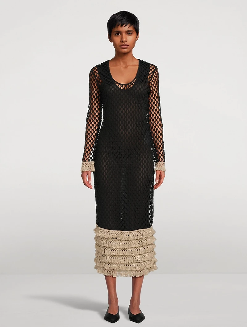 Anae Crochet Maxi Dress