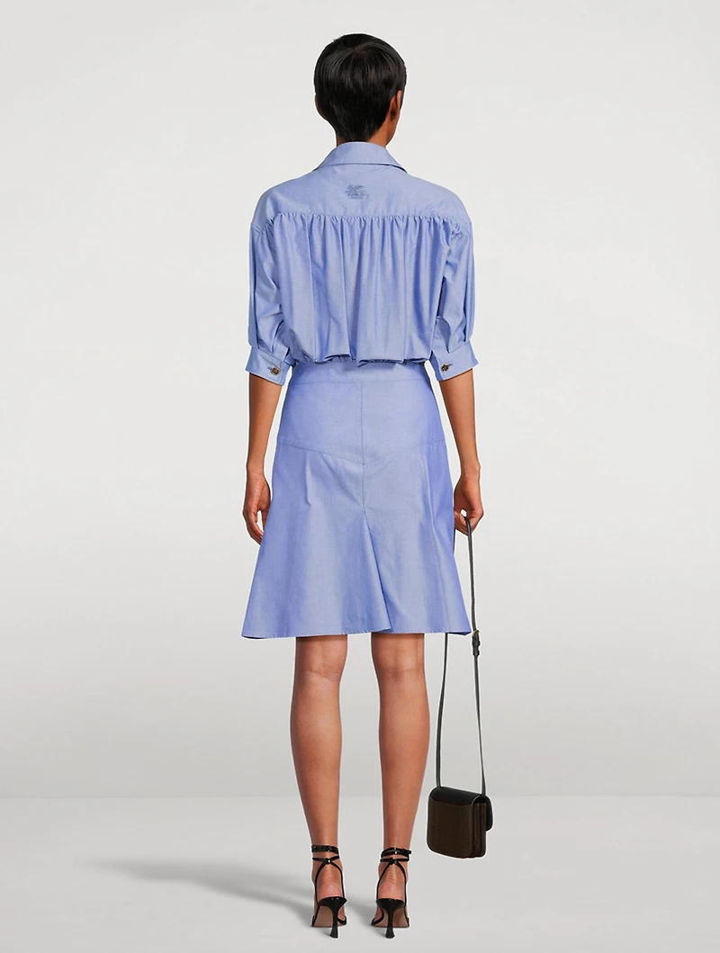 Cotton Shirt Dress