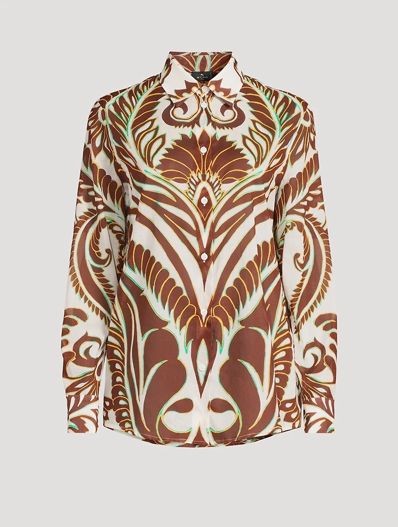 Printed Cotton Shirt