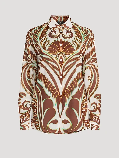 Printed Cotton Shirt