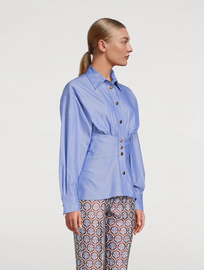 Pleated Shirt