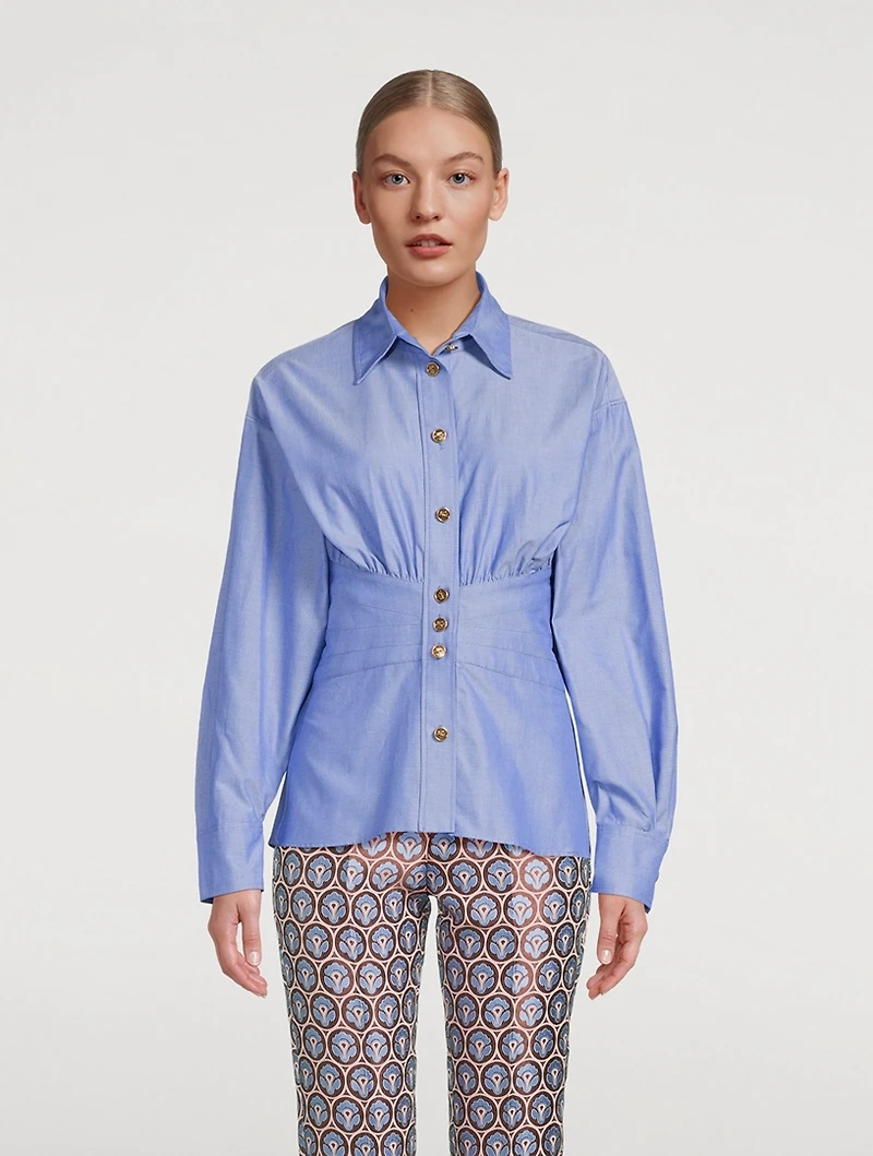 Pleated Shirt