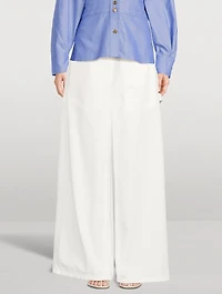 Wide-Leg Carpenter Jeans