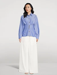 Wide-Leg Carpenter Jeans