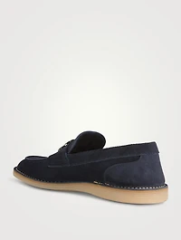 Suede Loafers
