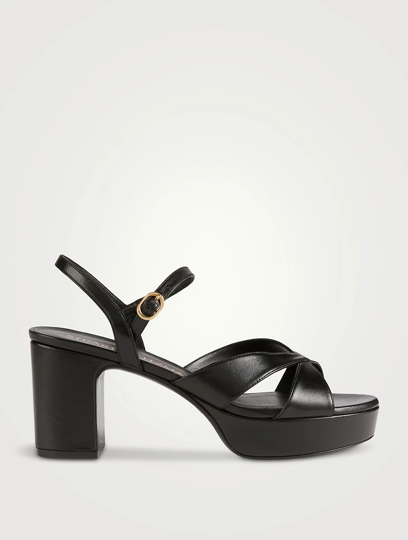 Carmen Leather Platform Sandals