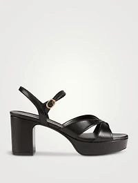 Carmen Leather Platform Sandals