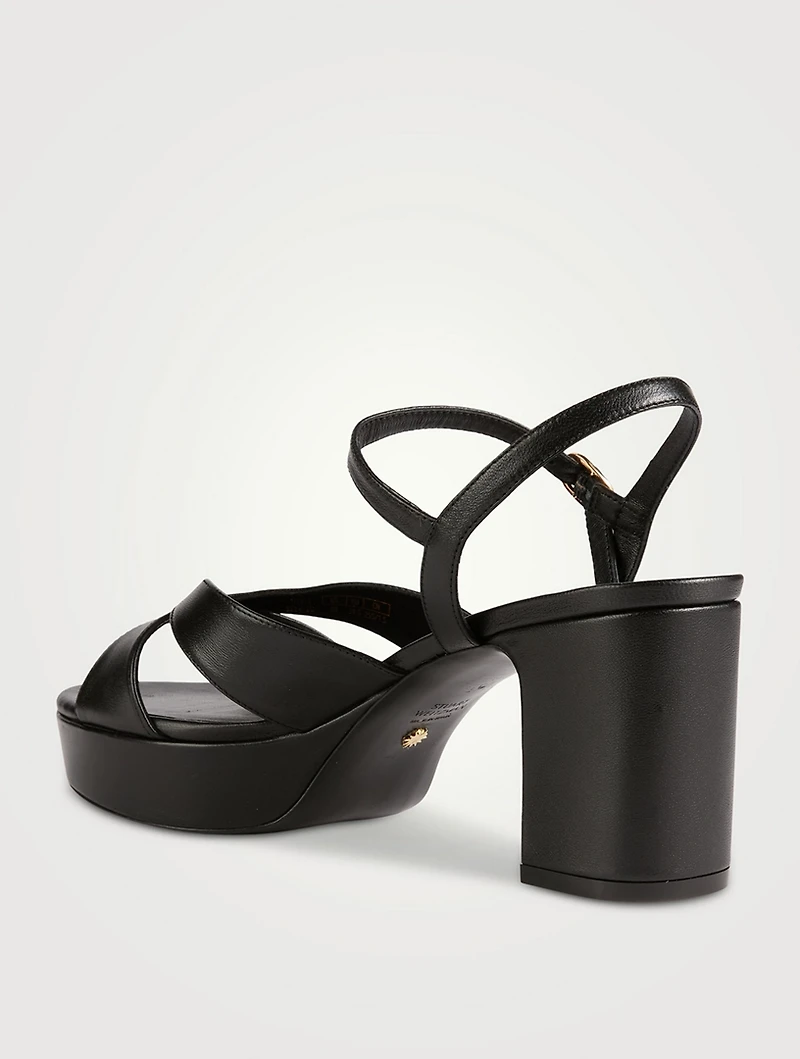 Carmen Leather Platform Sandals